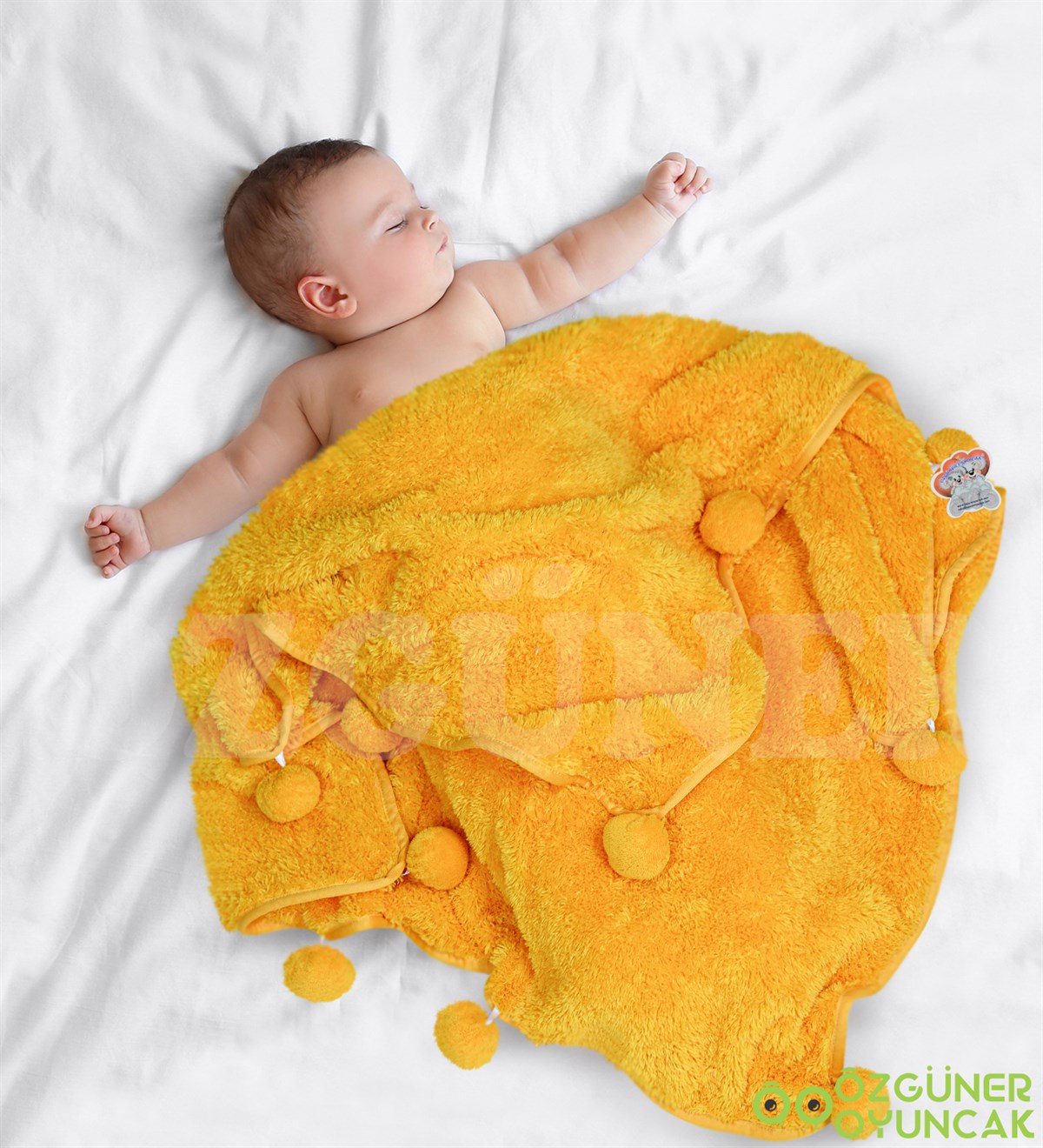 Bebek/Çocuk Battaniyesi %100 Yerli