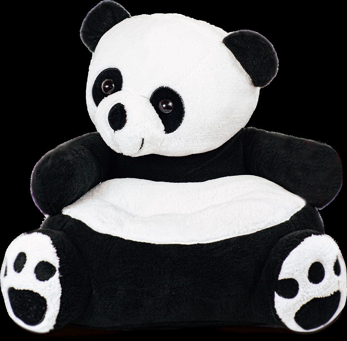 Panda Pelüş Bebek Çocuk Koltuğu %100 Yerli