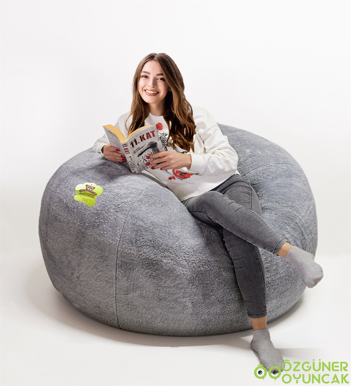 Pelüş Puf/ Pelüş Armut