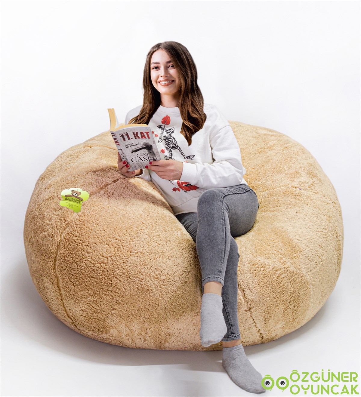 Pelüş Puf/ Pelüş Armut