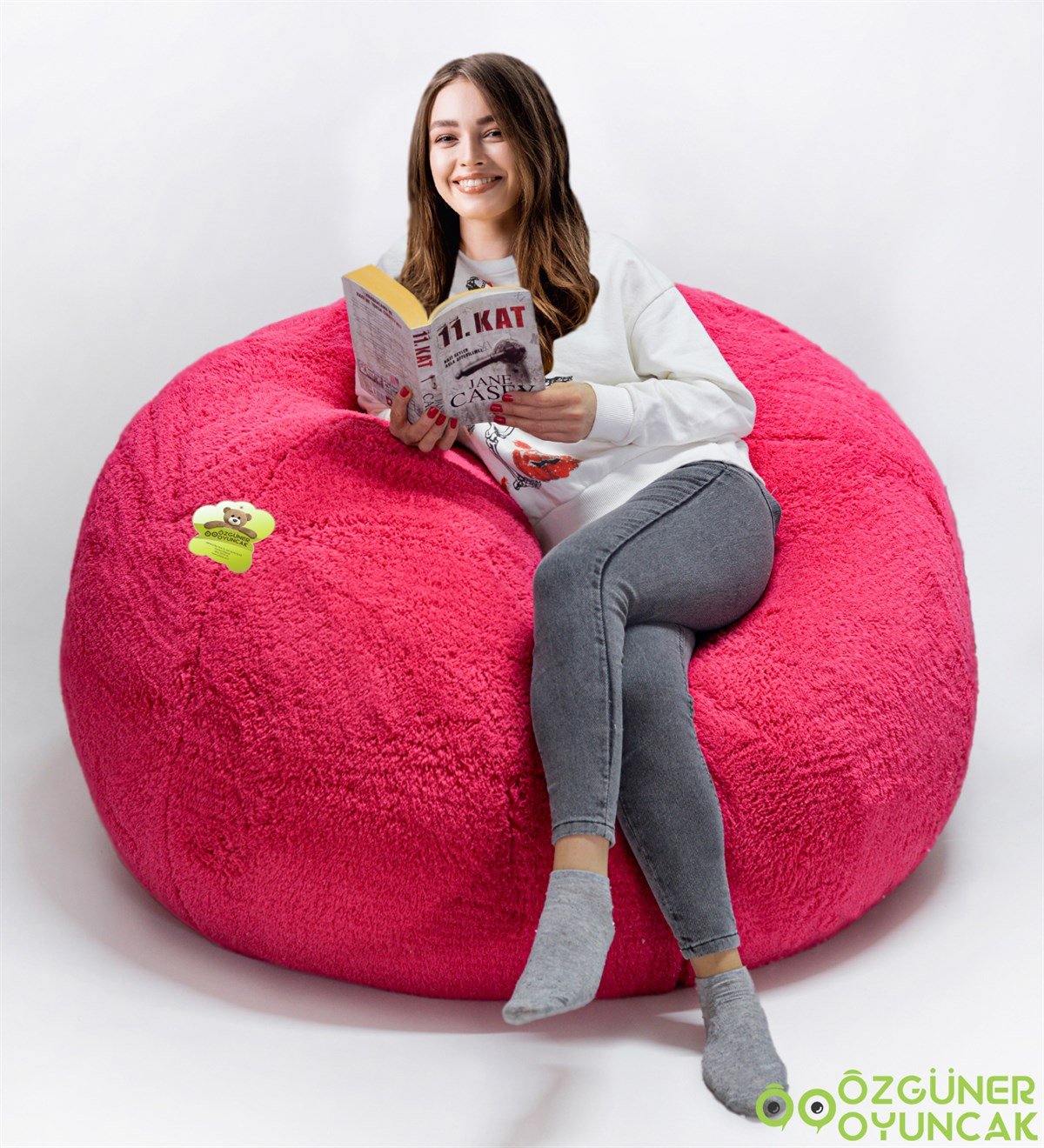 Pelüş Puf/ Pelüş Armut