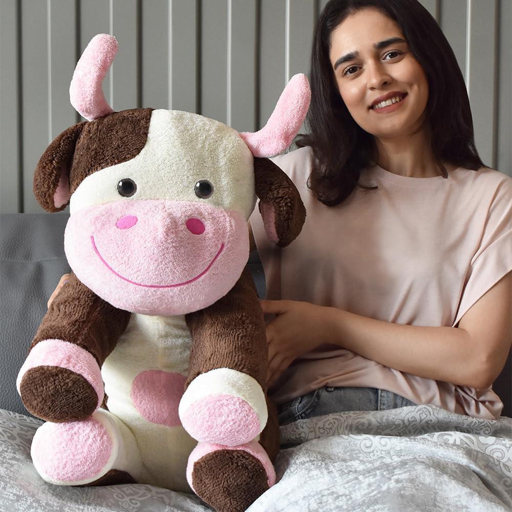 Sevimli 80 Cm Oturan İnek