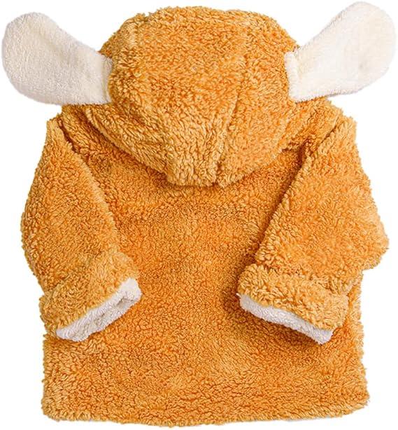 Sevimli Figürlü Peluş Bebek Ceketleri