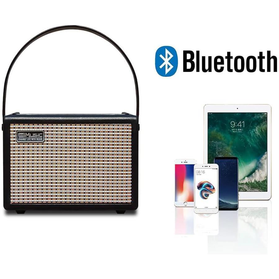 Coolmusic Unique-15G 15W Şarjlı Gitar Amfisi