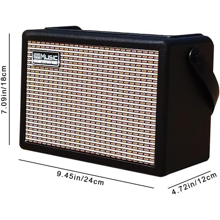 Coolmusic Unique-15G 15W Şarjlı Gitar Amfisi