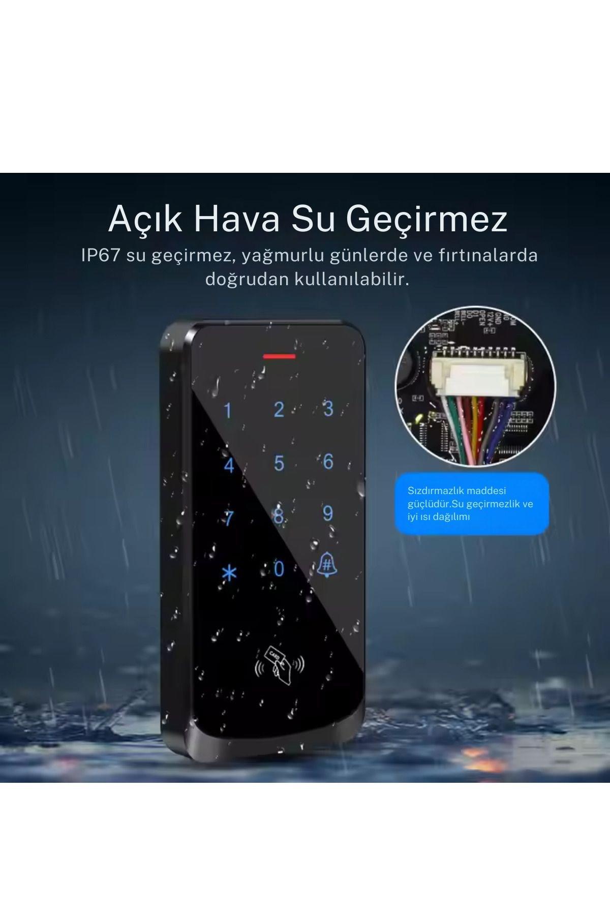 Dokunmatik Şifreli Kapı Kilidi Sonex