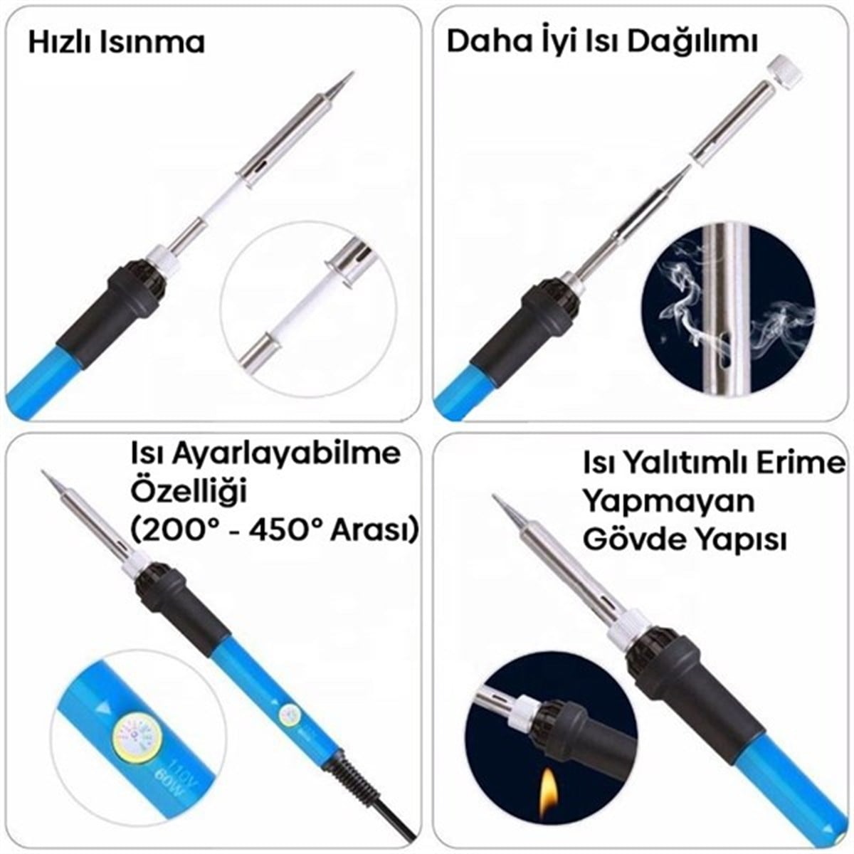 Mavi 60 Watt Havya Kalemi