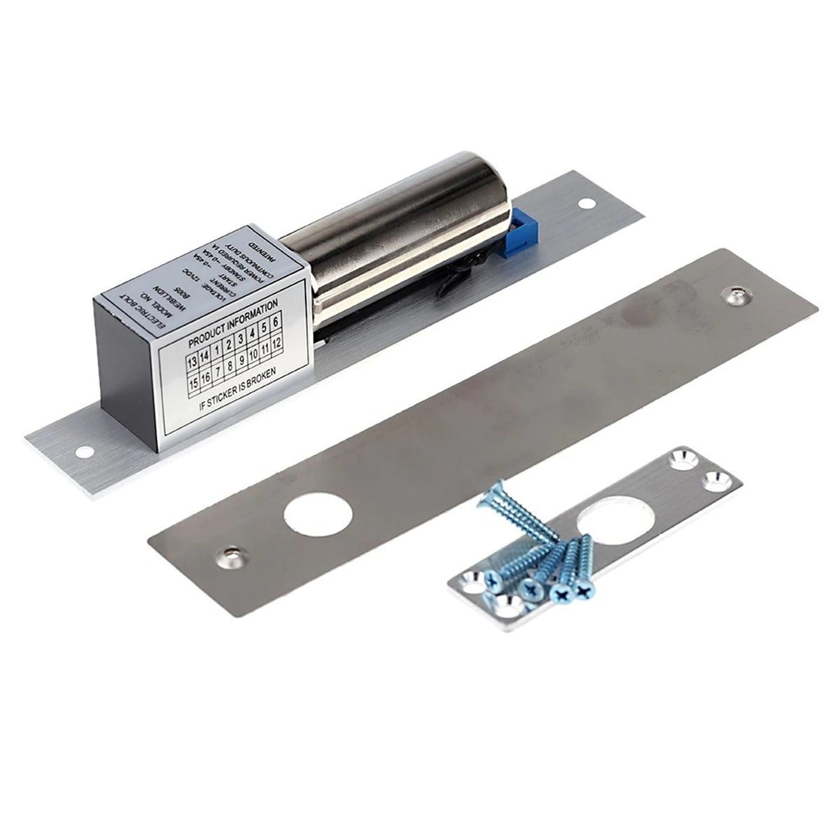 Rfid Şifreli Kapı Kilidi - Bolt Pimli Kilit - 10 Tag - Adaptör Ful Set