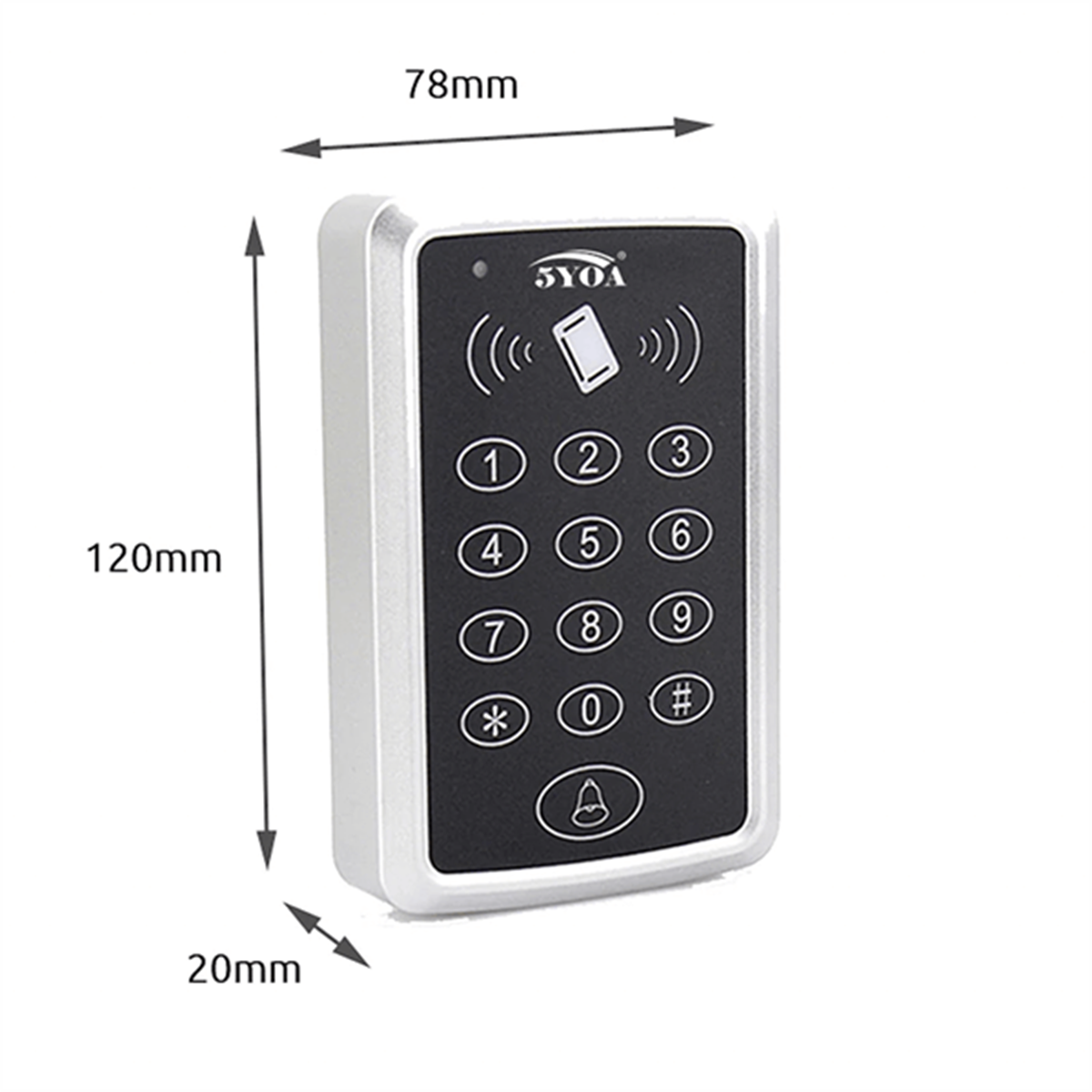 Sonexson | QP-140 Rfid Şifreli Kapı Kilidi Geçiş Sistemi +50TAGSonex QP-140 Rfid Şifreli Kapı Kilidi Geçiş Sistemi +50TAG