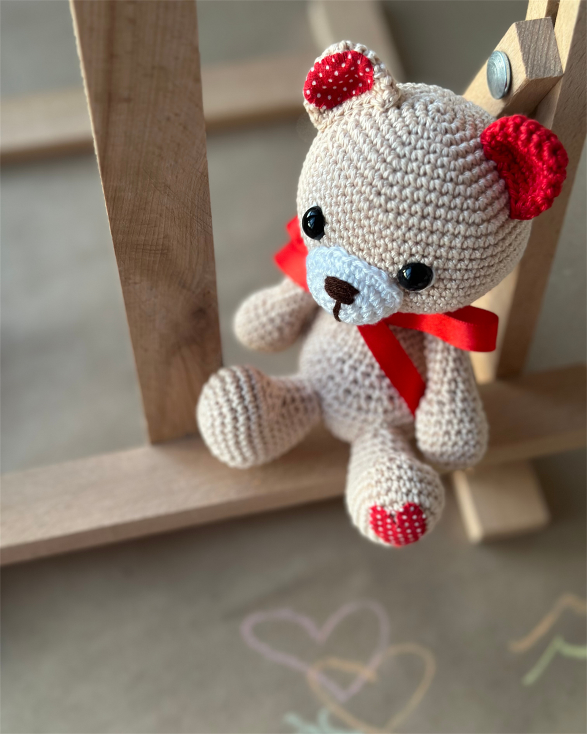 Ayı Amigurumi Oyuncak & Uyku Arkadaşı