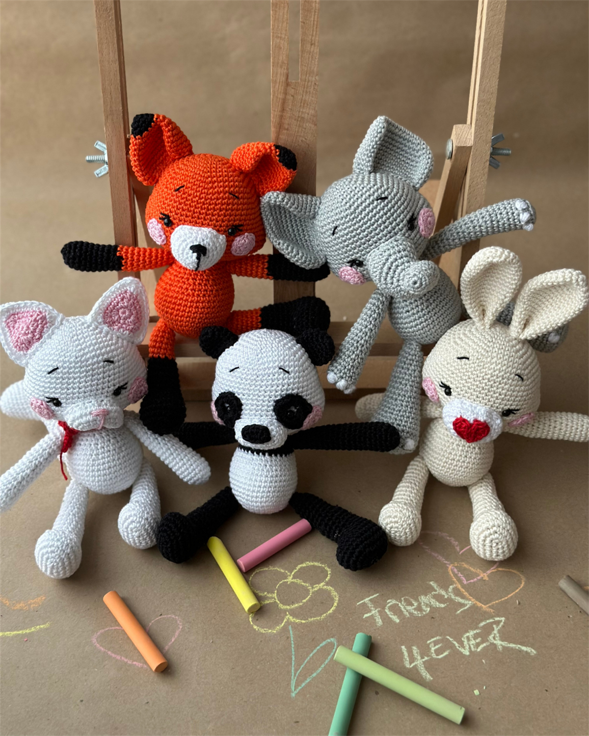 Panda Amigurumi Oyuncak & Uyku Arkadaşı