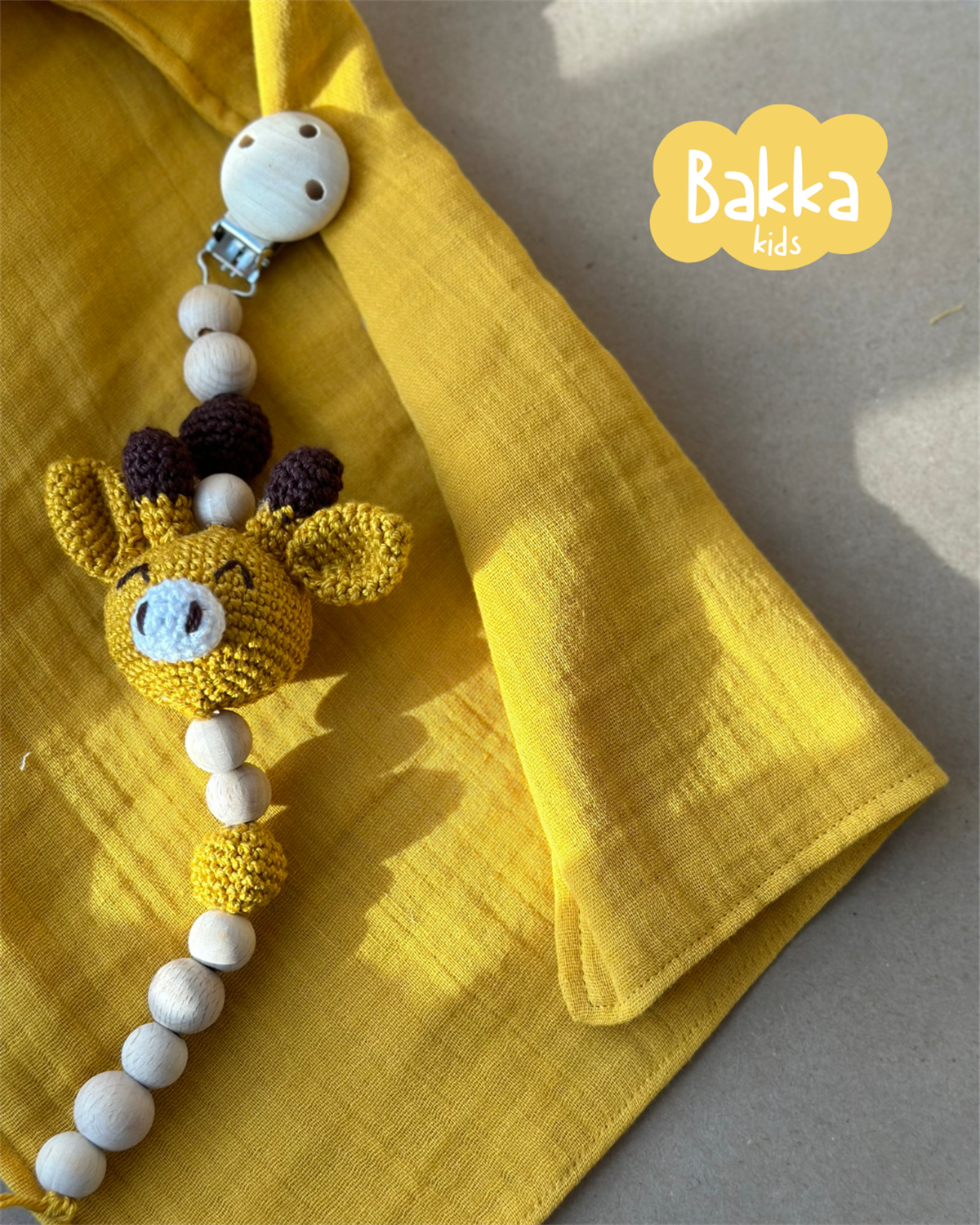 Sevimli Zürafa Bebek Hediyelik 3'lü Set