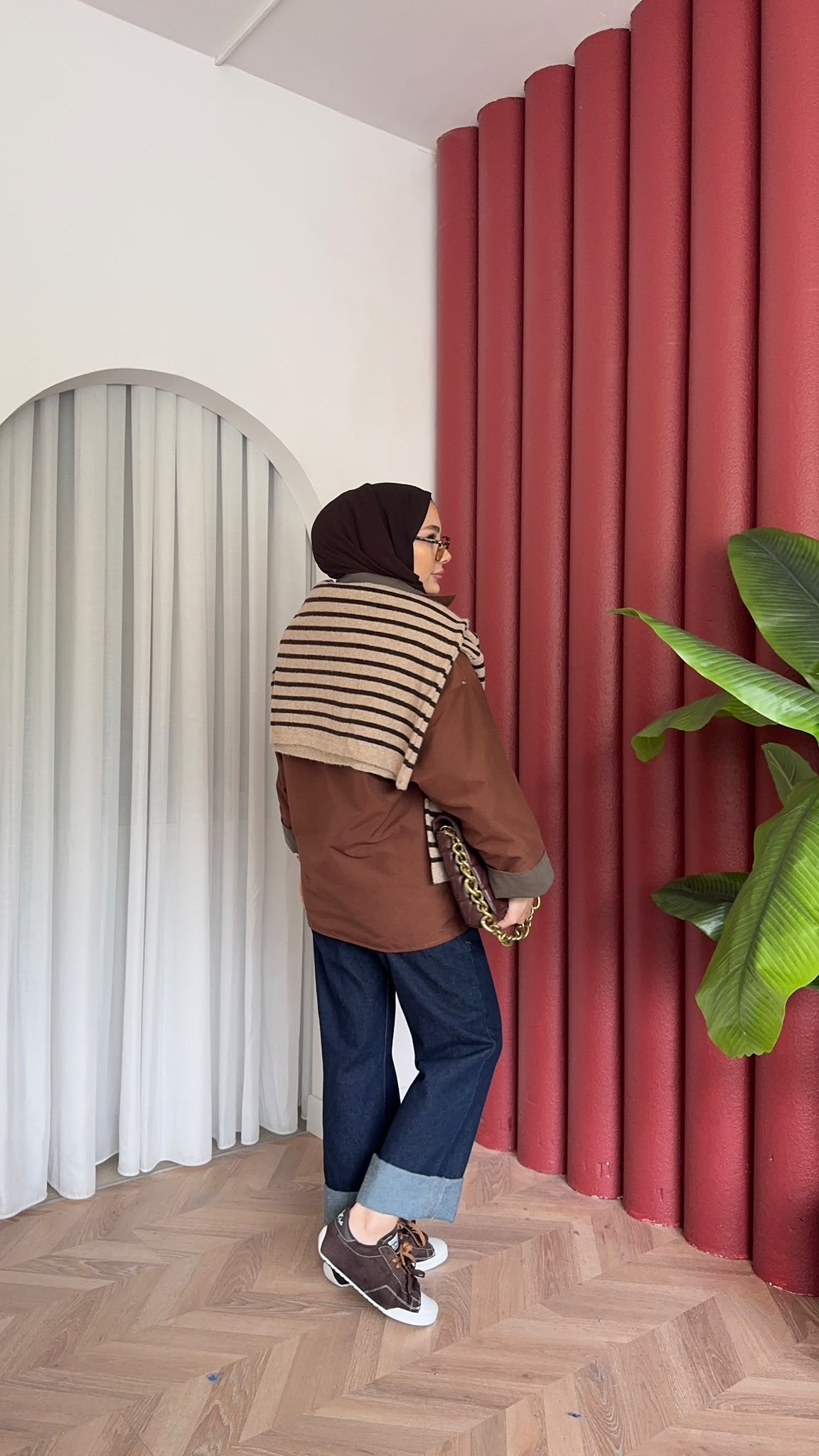 MEYSA CEKET Çift Taraflı Gabardin Ceket Kahve Haki