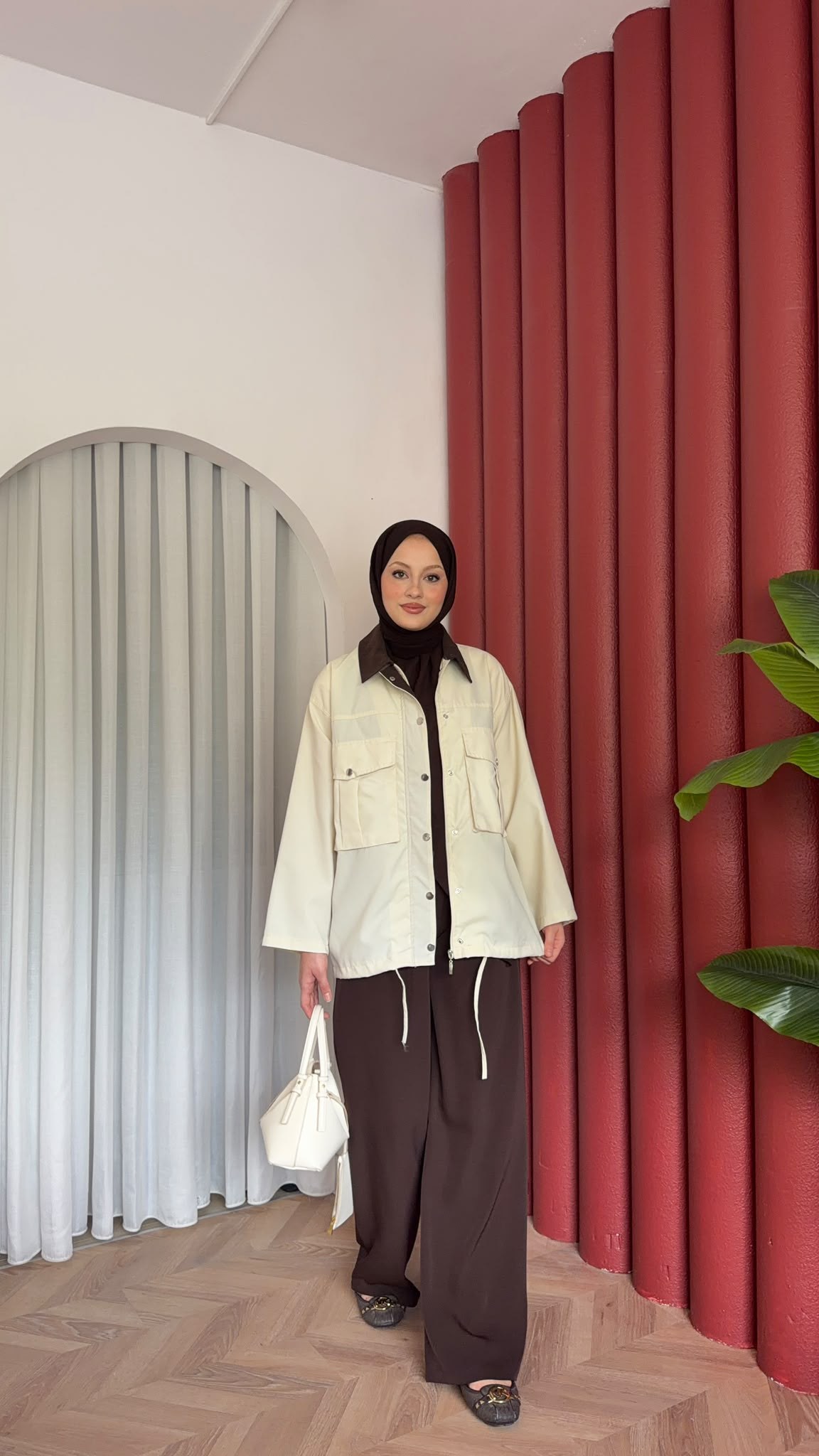 MEYSA CEKET İla Gabardin Ceket Bej
