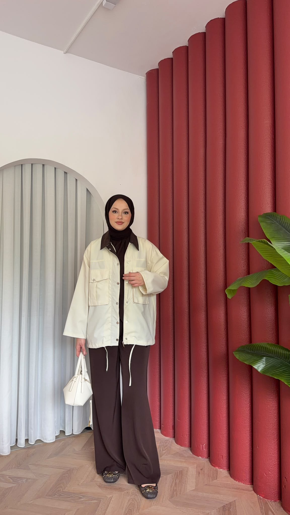 MEYSA CEKET İla Gabardin Ceket Bej