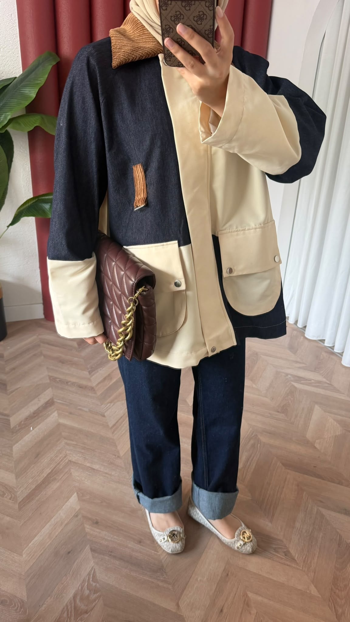 MEYSA CEKET Sina Denim Detaylı Ceket
