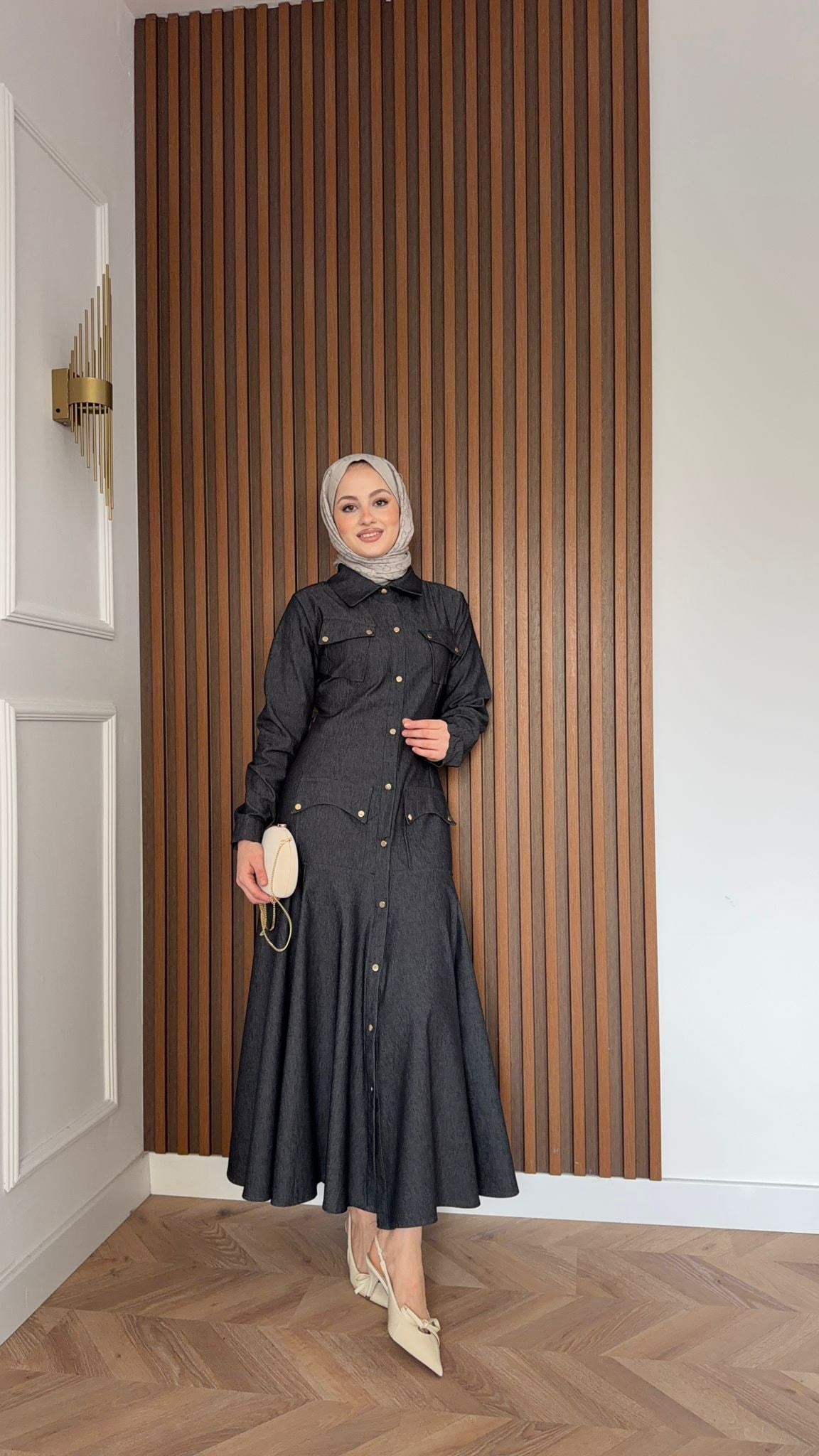 MEYSA DRESSES Soft Tensel Elbise Acı Kahve