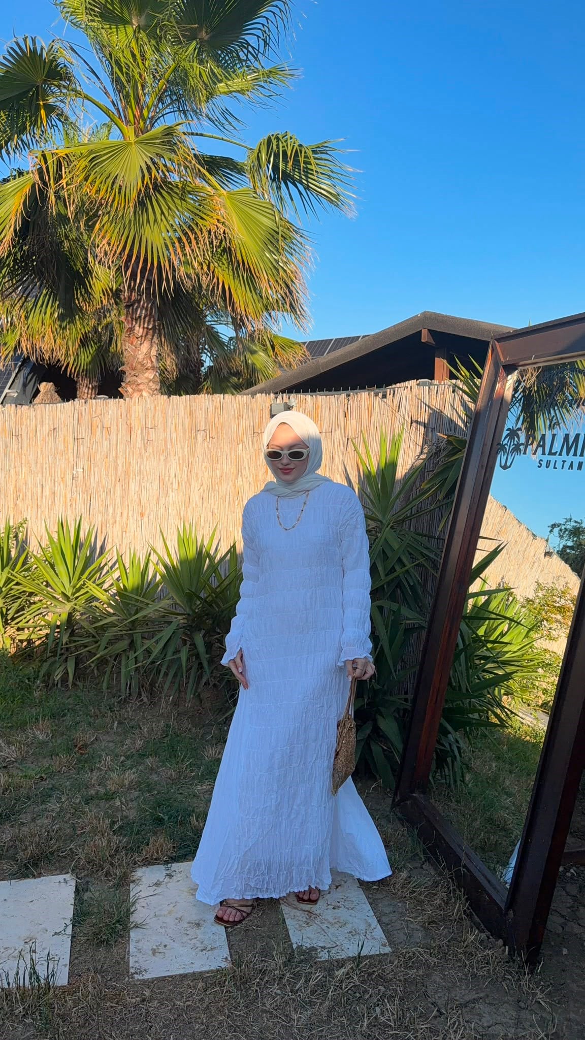 MEYSADESIGN ELBİSELER Flare Büzgülü Elbise Beyaz