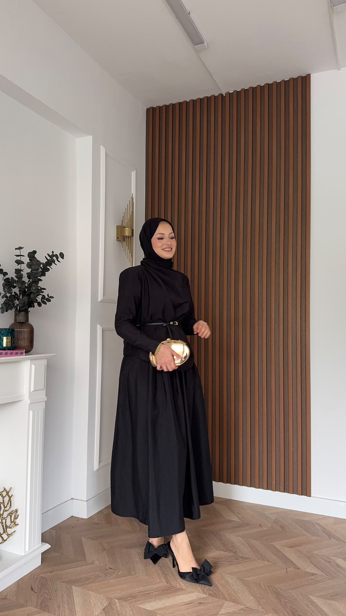 MEYSADESIGN ETEK TAKIM Hale Etekli Takım Siyah