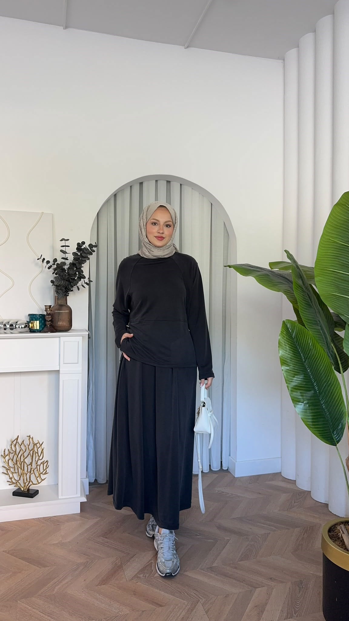 MEYSADESIGN ETEK TAKIM Safa Etekli Takım Siyah