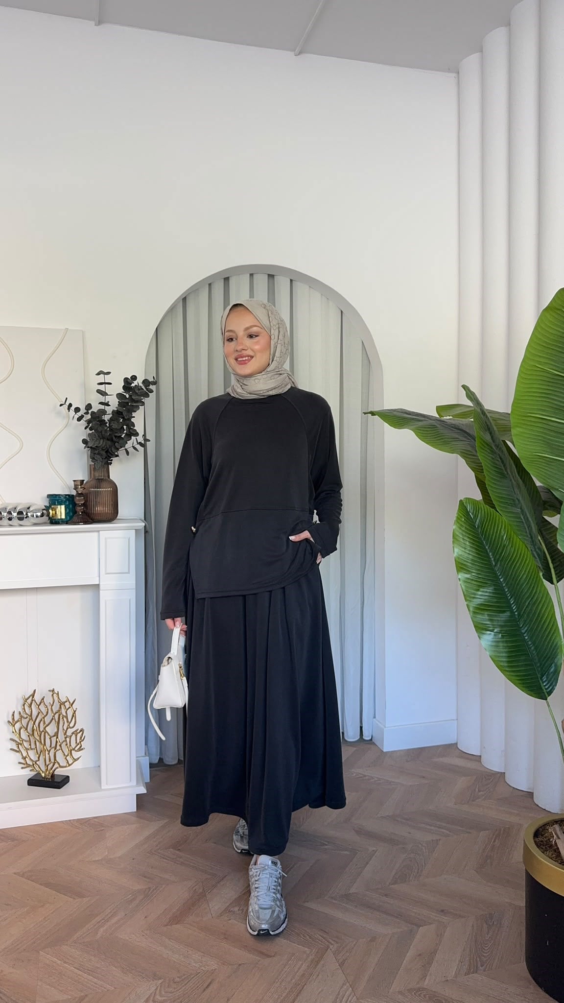 MEYSADESIGN ETEK TAKIM Safa Etekli Takım Siyah