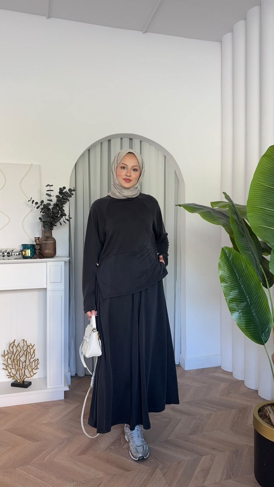 MEYSADESIGN ETEK TAKIM Safa Etekli Takım Siyah