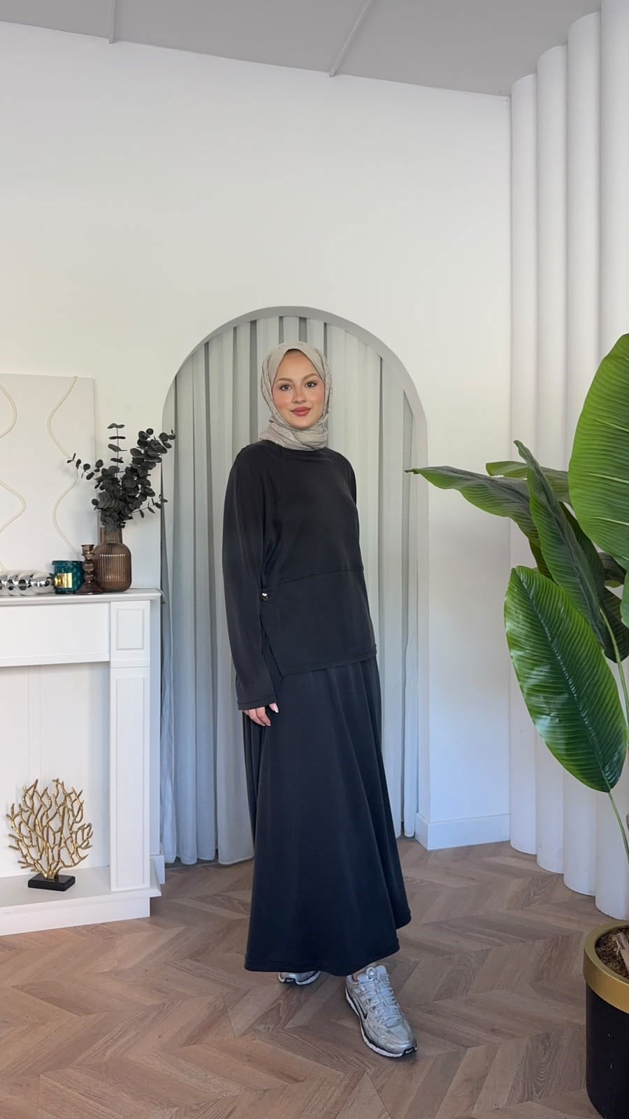 MEYSADESIGN ETEK TAKIM Safa Etekli Takım Siyah