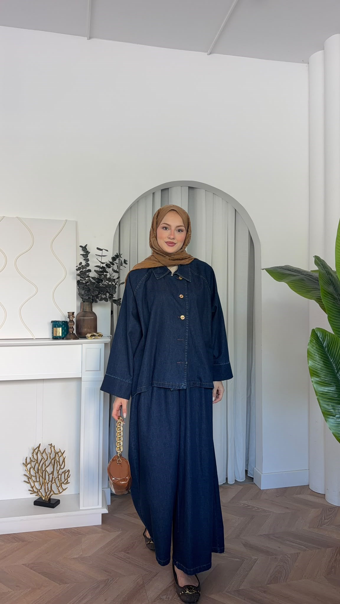 MEYSADESIGN ETEK TAKIM Sosa Denim İkili Takım