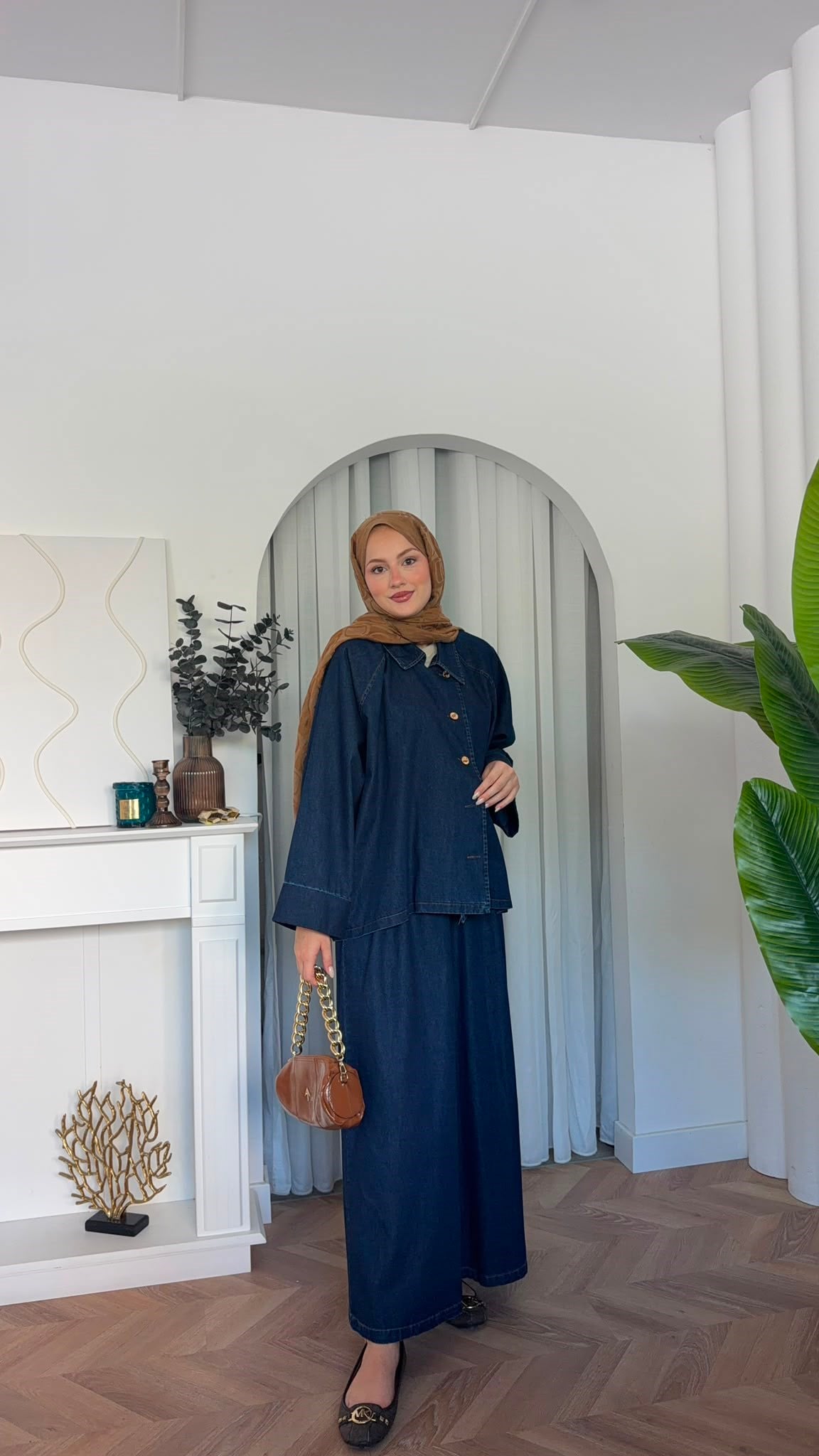 MEYSADESIGN ETEK TAKIM Sosa Denim İkili Takım