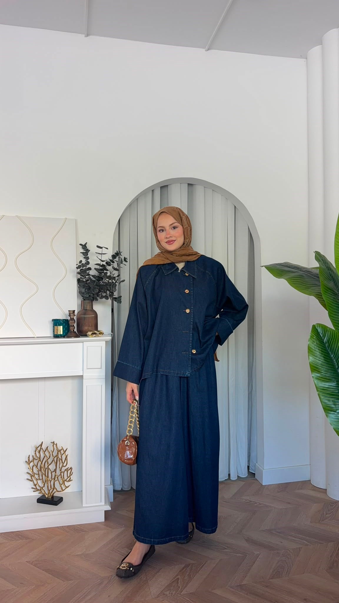 MEYSADESIGN ETEK TAKIM Sosa Denim İkili Takım