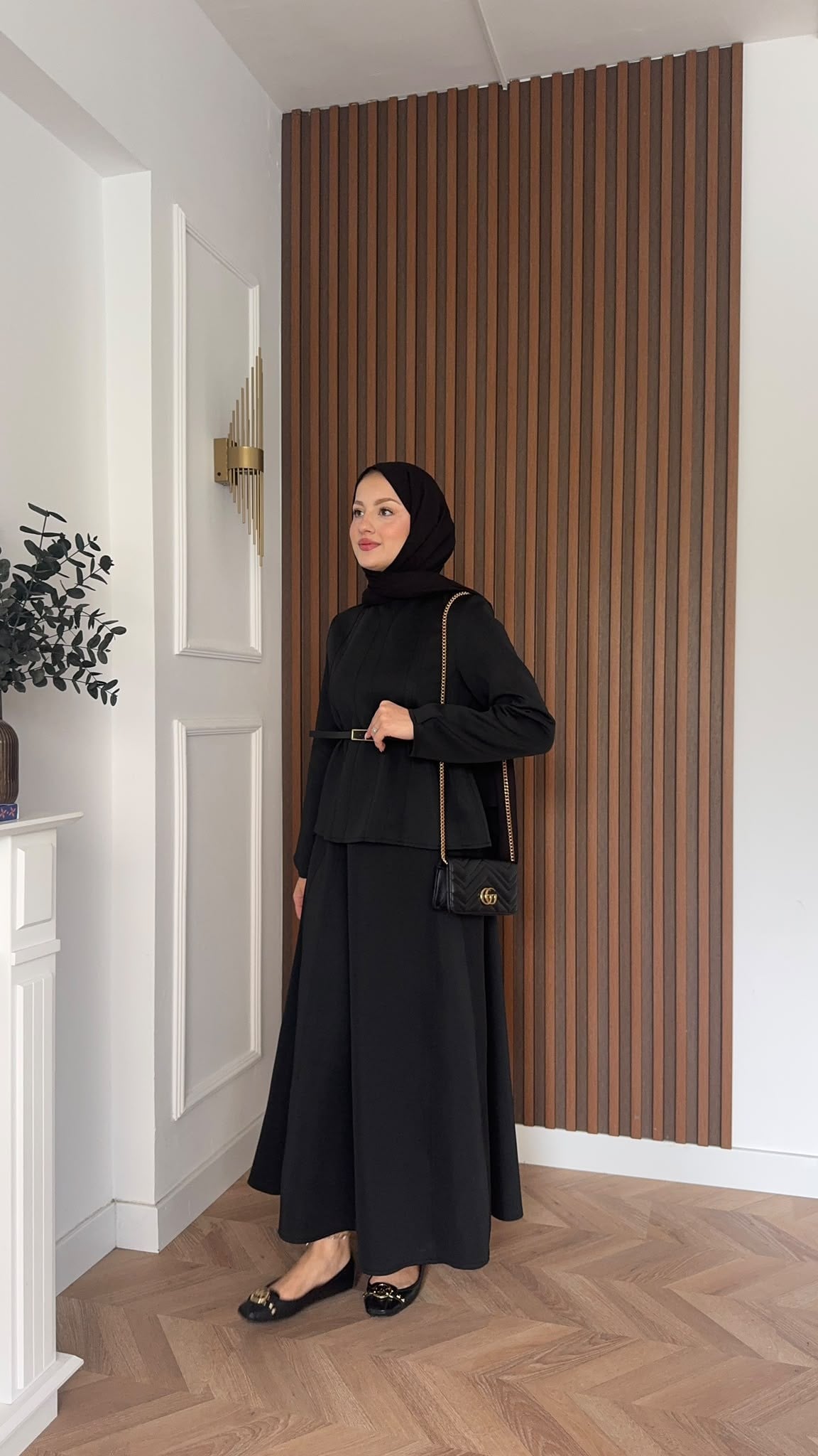 MEYSADESIGN ETEK TAKIM Sure Beli Pensli Etekli Takım Siyah
