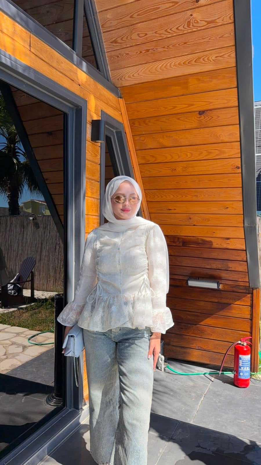 MEYSADESIGN GÖMLEK Neva Fisto Gömlek Beyaz