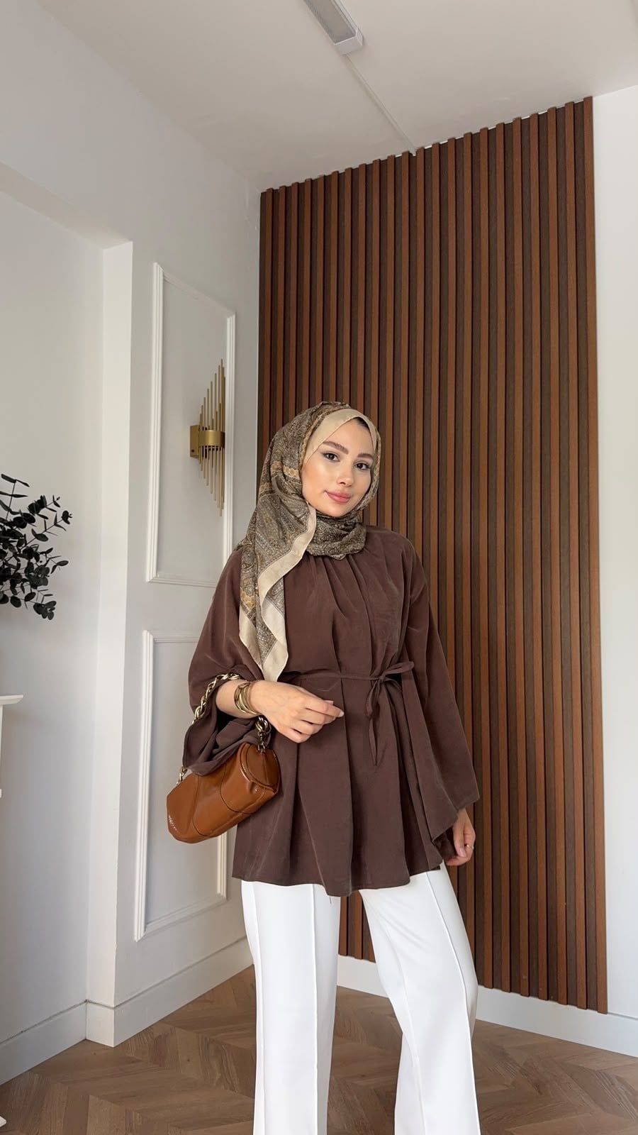 MEYSADESIGN GÖMLEK Salsa Gömlek Acı Kahve