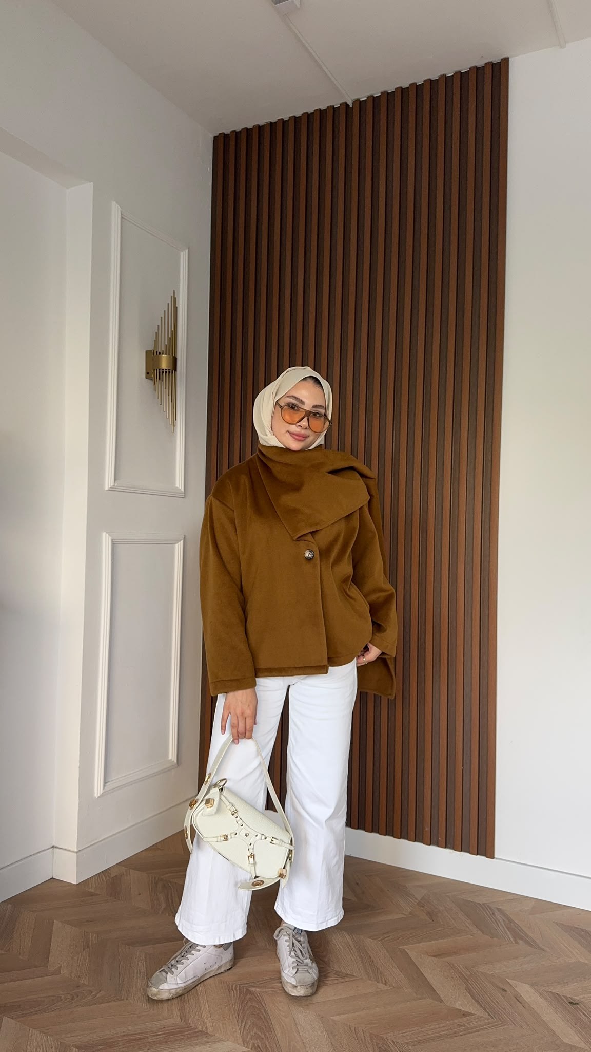 MEYSADESIGN KABAN Tek Düğmeli Atkılı Kaşe Kaban Yağ Yeşili