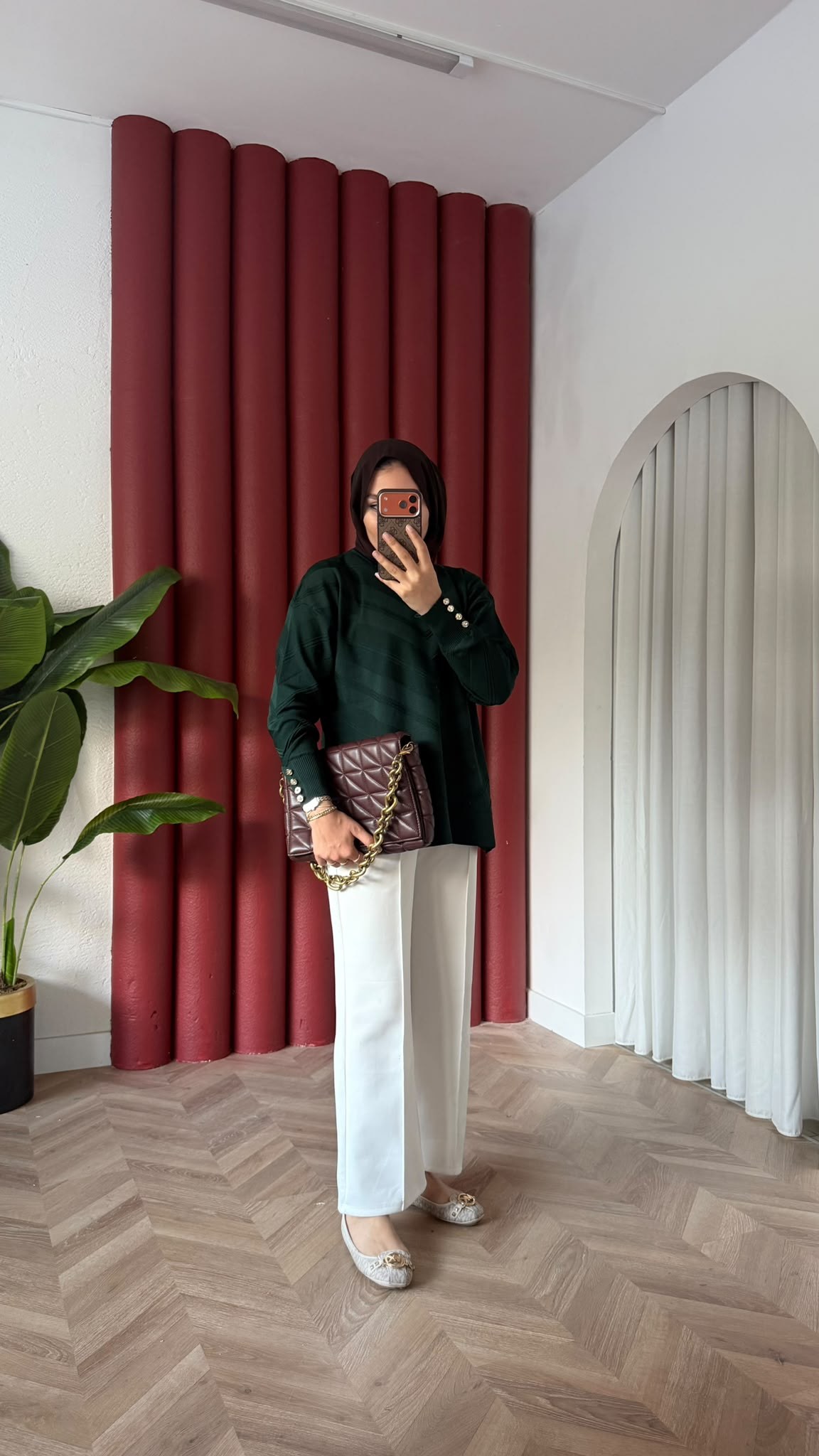 MEYSADESIGN MERSERİZE TUNİK Zikzak Merserize Tunik Zümrüt