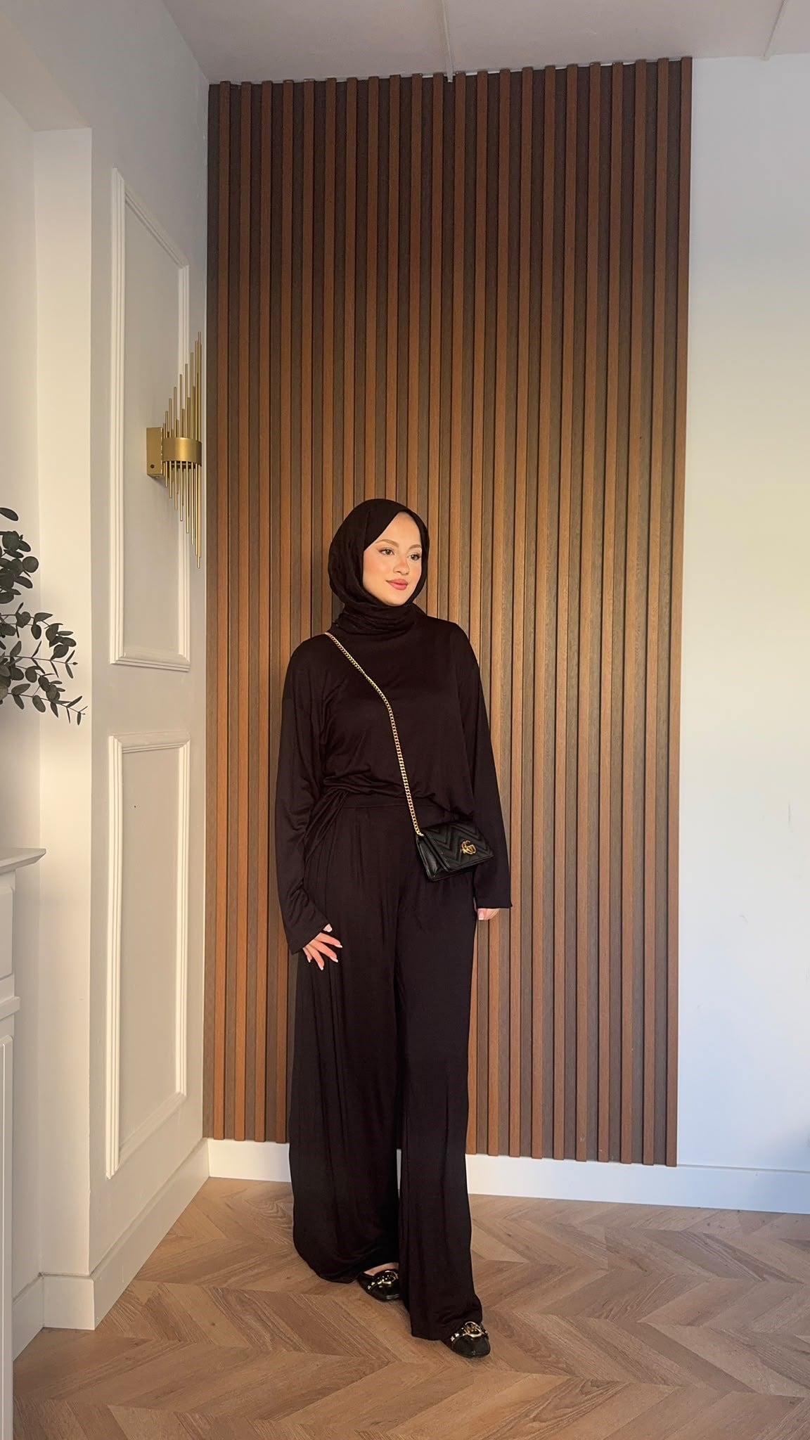 MEYSADESIGN PANTOLON TAKIM Elif Basic Oysh İkili Takım Siyah