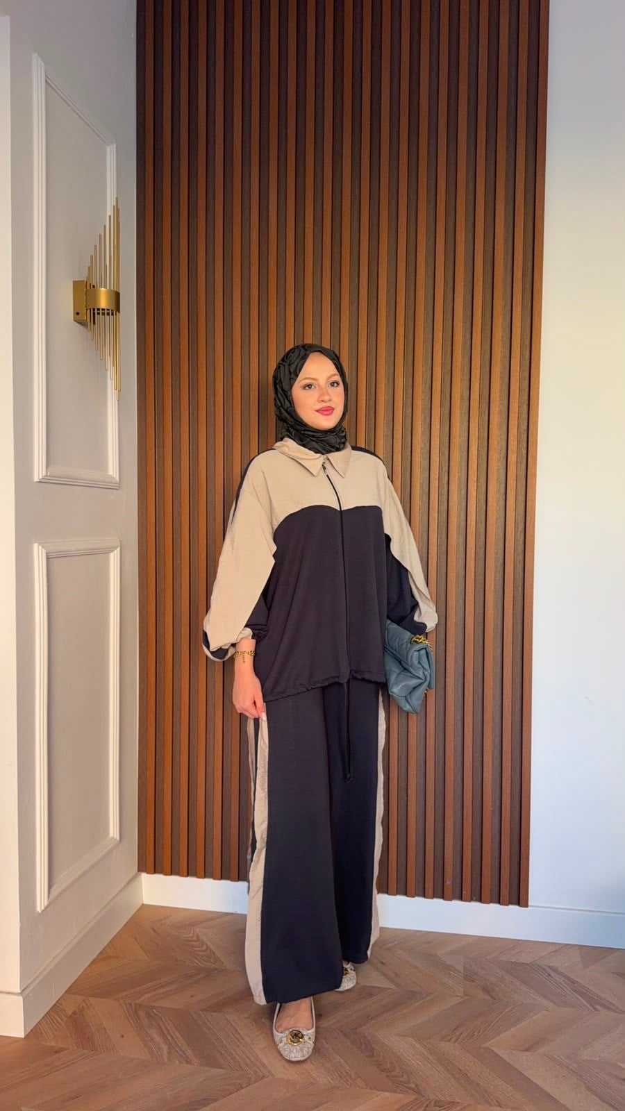 MEYSADESIGN PANTOLON TAKIM Pelerinli Aerobin Spor Takım Gri
