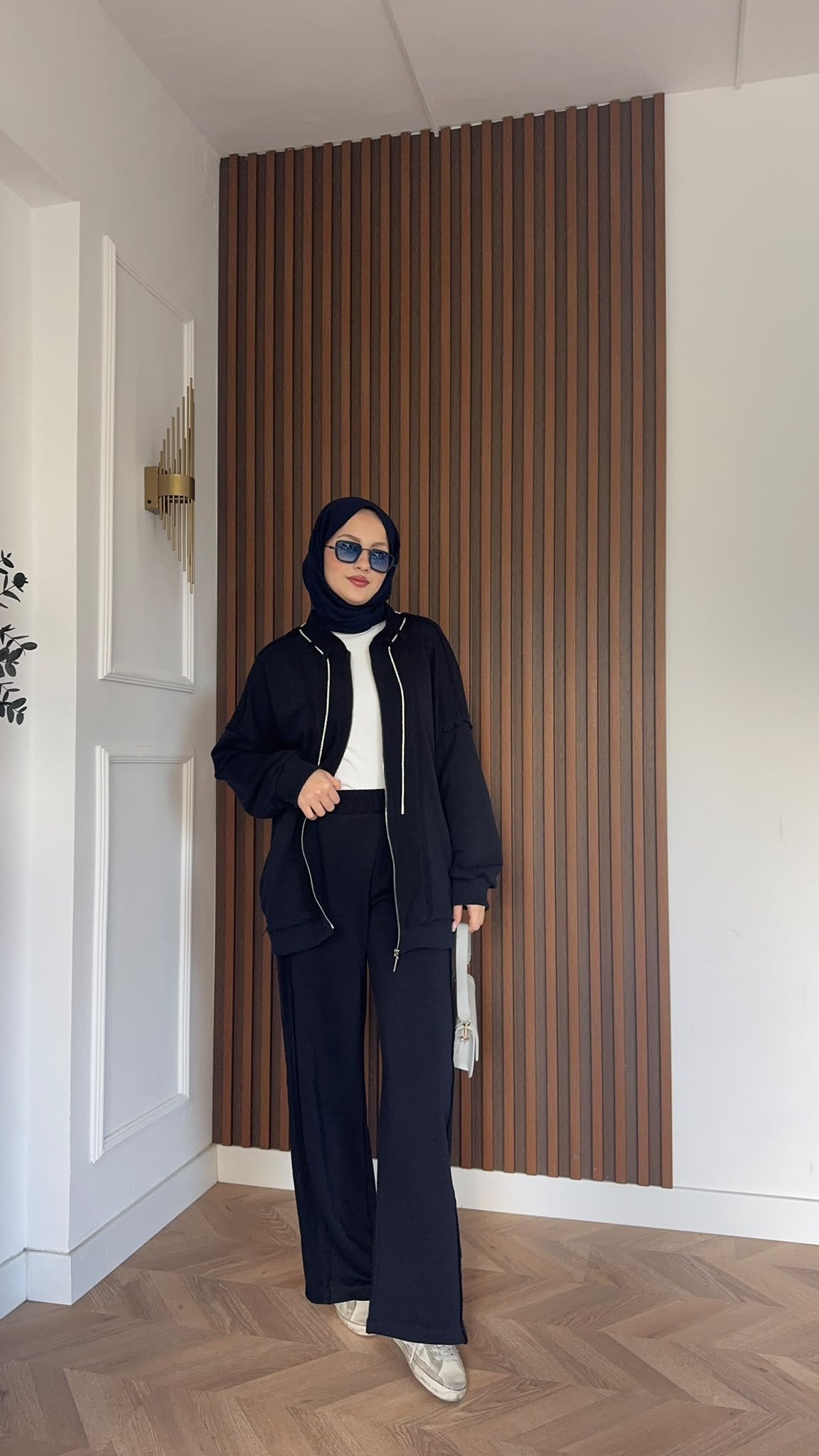 MEYSADESIGN PANTOLON TAKIM Pera İkili Spor Takım Lacivert