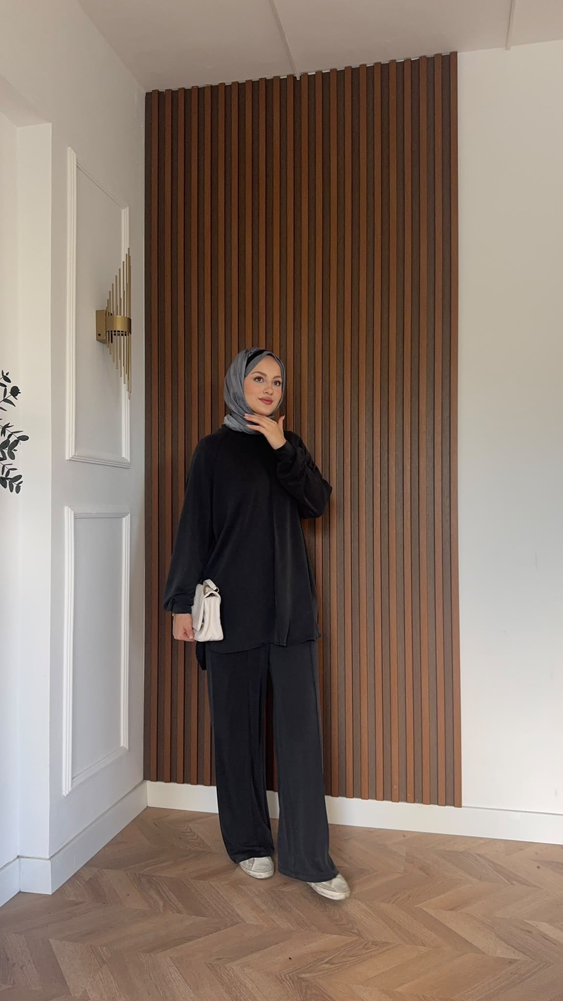MEYSADESIGN PANTOLON TAKIM Relax Yumoş Takım Siyah