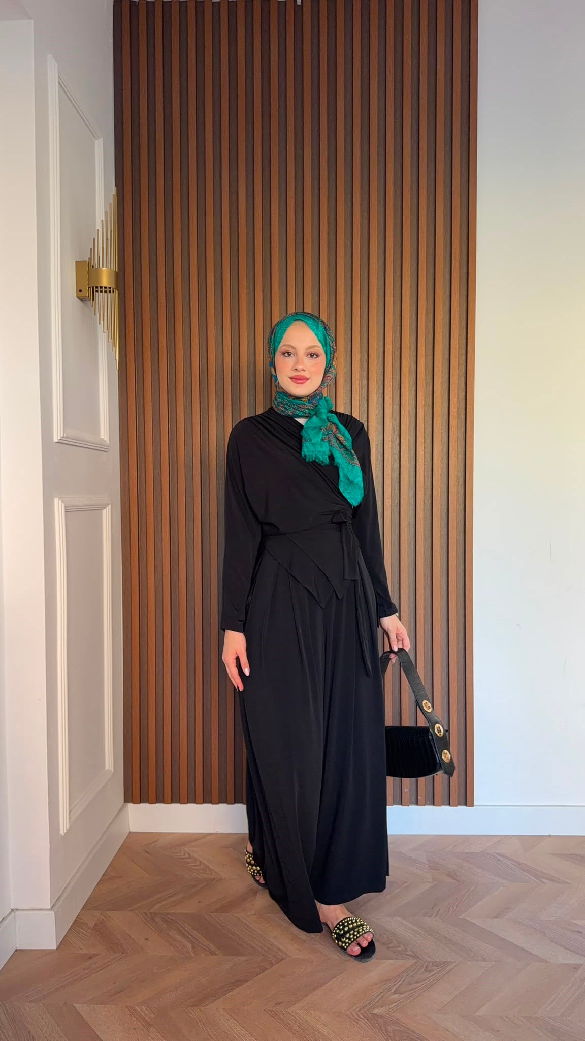 MEYSADESIGN PANTOLON TAKIM Şule Sandy İkili Takım Siyah