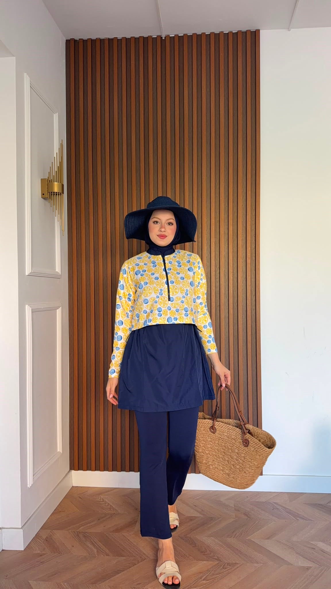 MEYSADESIGN TESETTÜR MAYO Bluebery Üçlü Mayo Seti