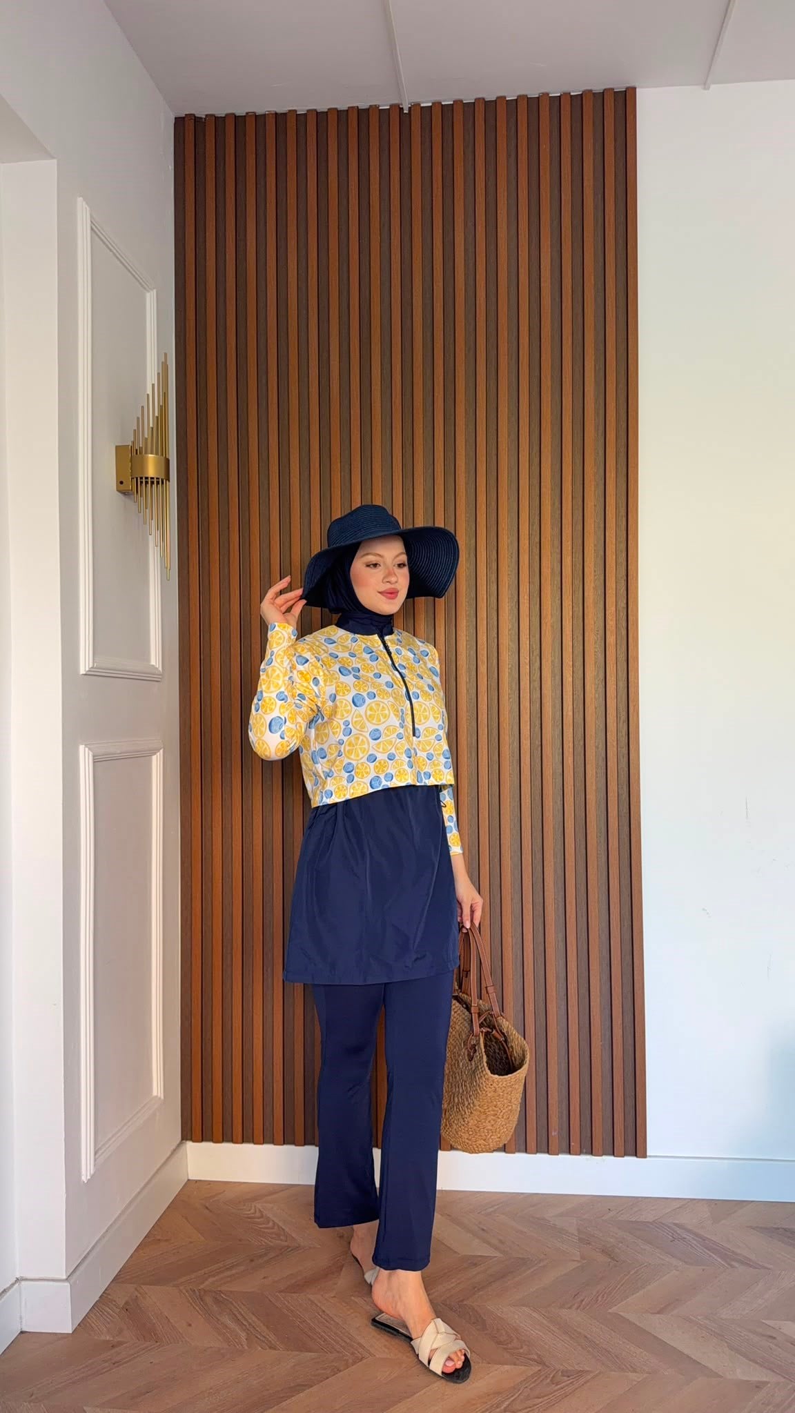 MEYSADESIGN TESETTÜR MAYO Bluebery Üçlü Mayo Seti