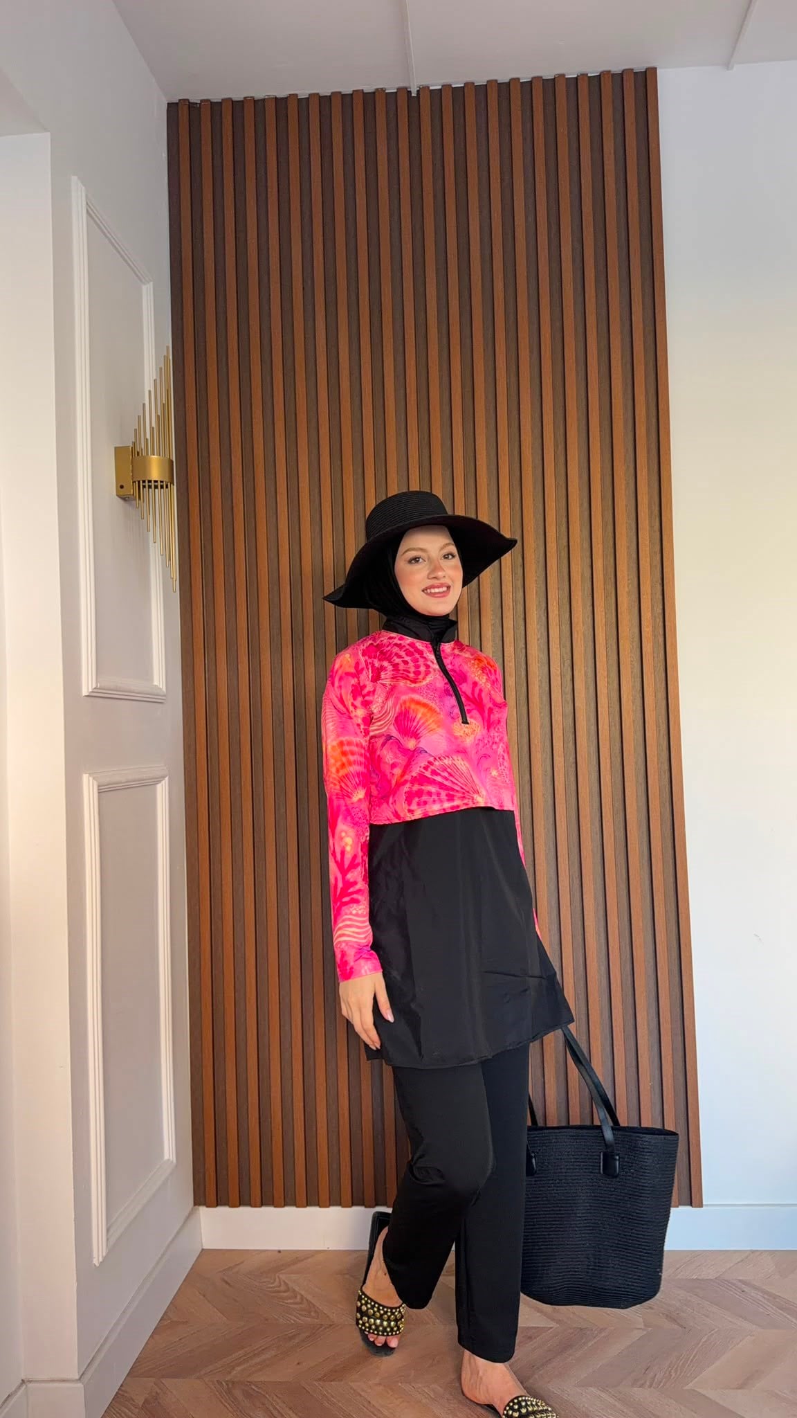 MEYSADESIGN TESETTÜR MAYO Gisa Pembe Renkli Üçlü Mayo Seti