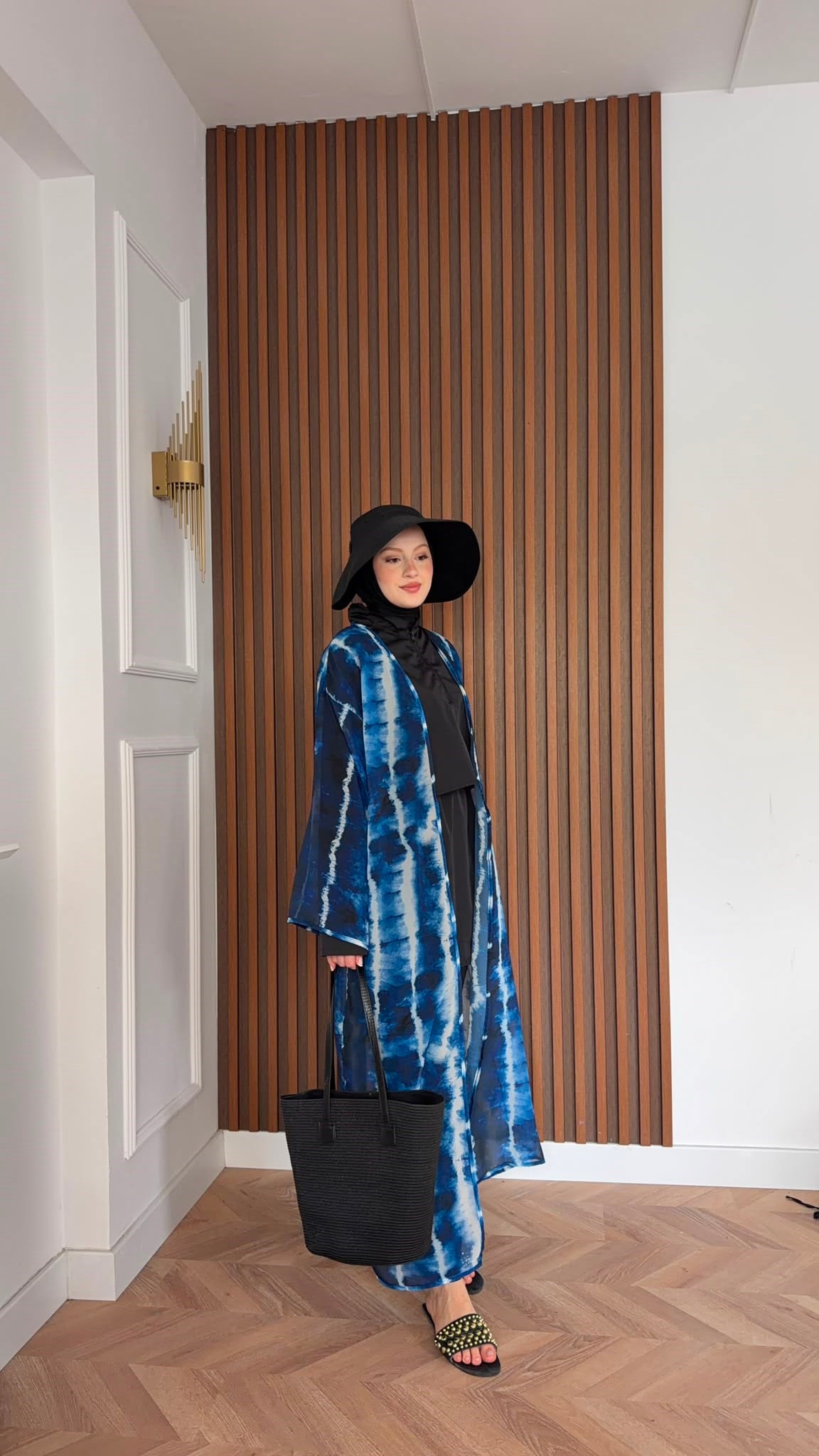 MEYSADESIGN TESETTÜR PAREO Layla Mavi Renkli Şifon Pareo