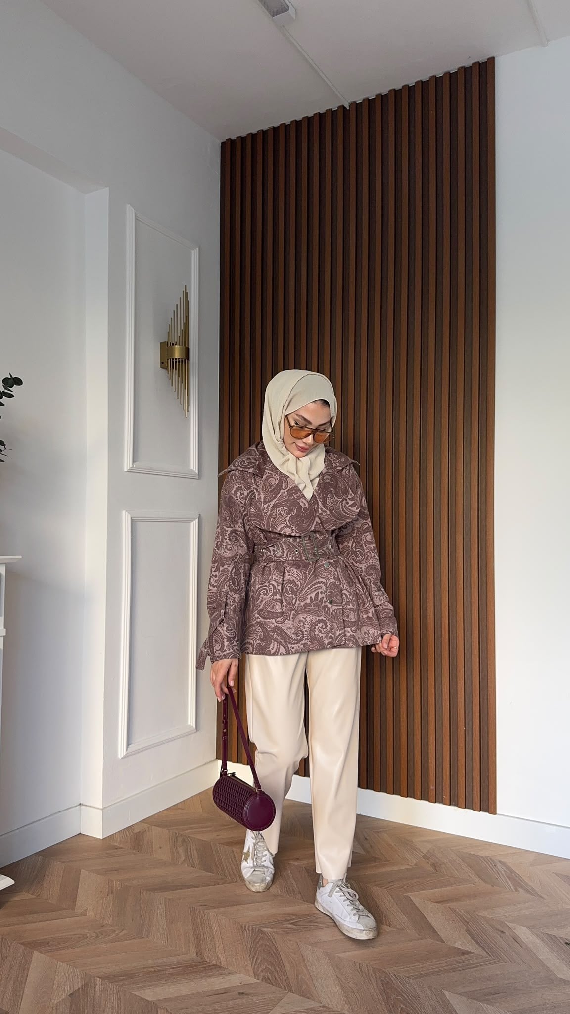 MEYSADESIGN TRENCKOT Ebruli Desenli Trençkot Soft Pembe