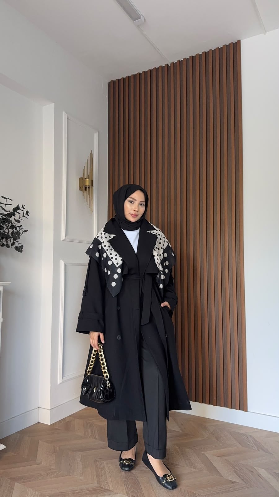 MEYSADESIGN TRENCKOT Gadget Oversize Trençkot Siyah