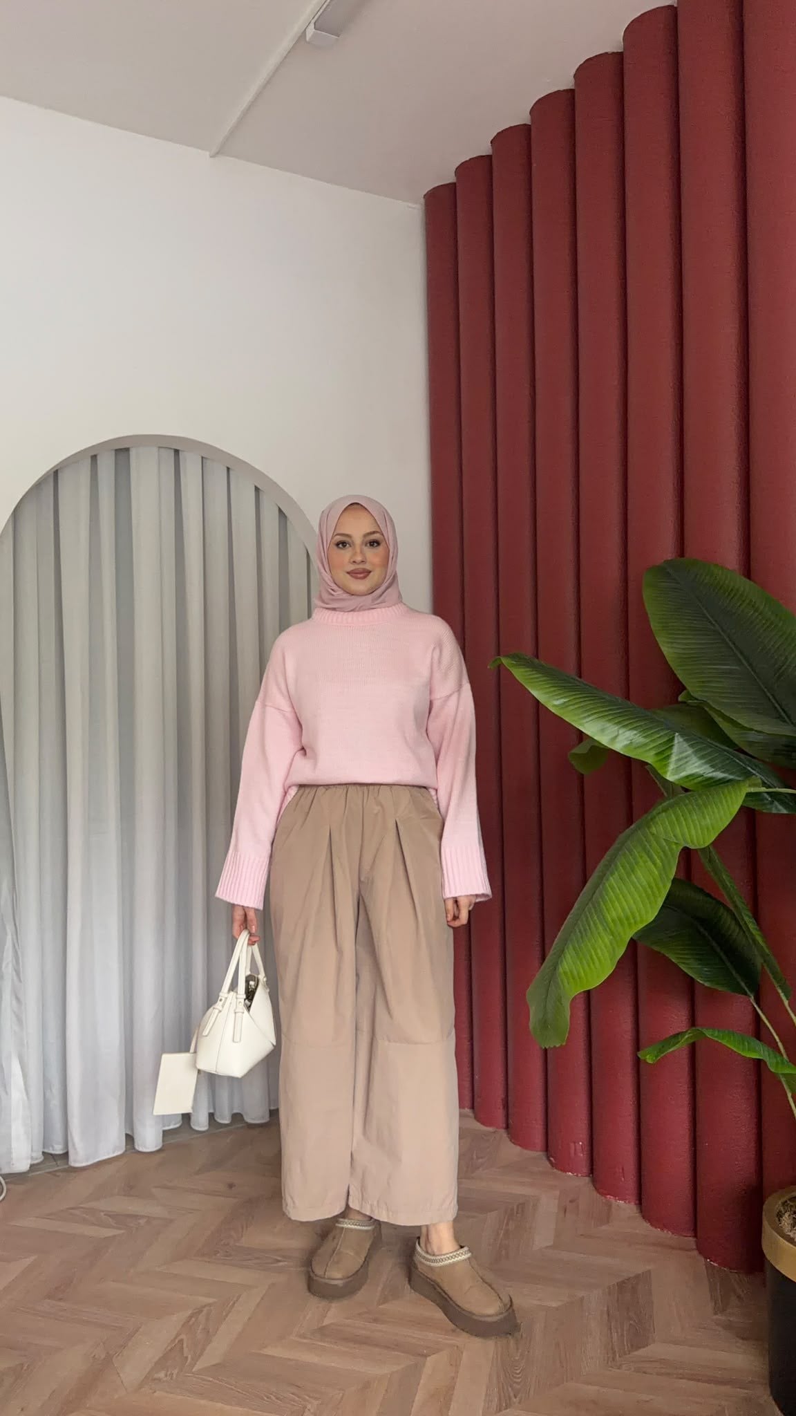 MEYSADESIGN TRİKO KAZAK Riyal Yumoş Kazak Pembe