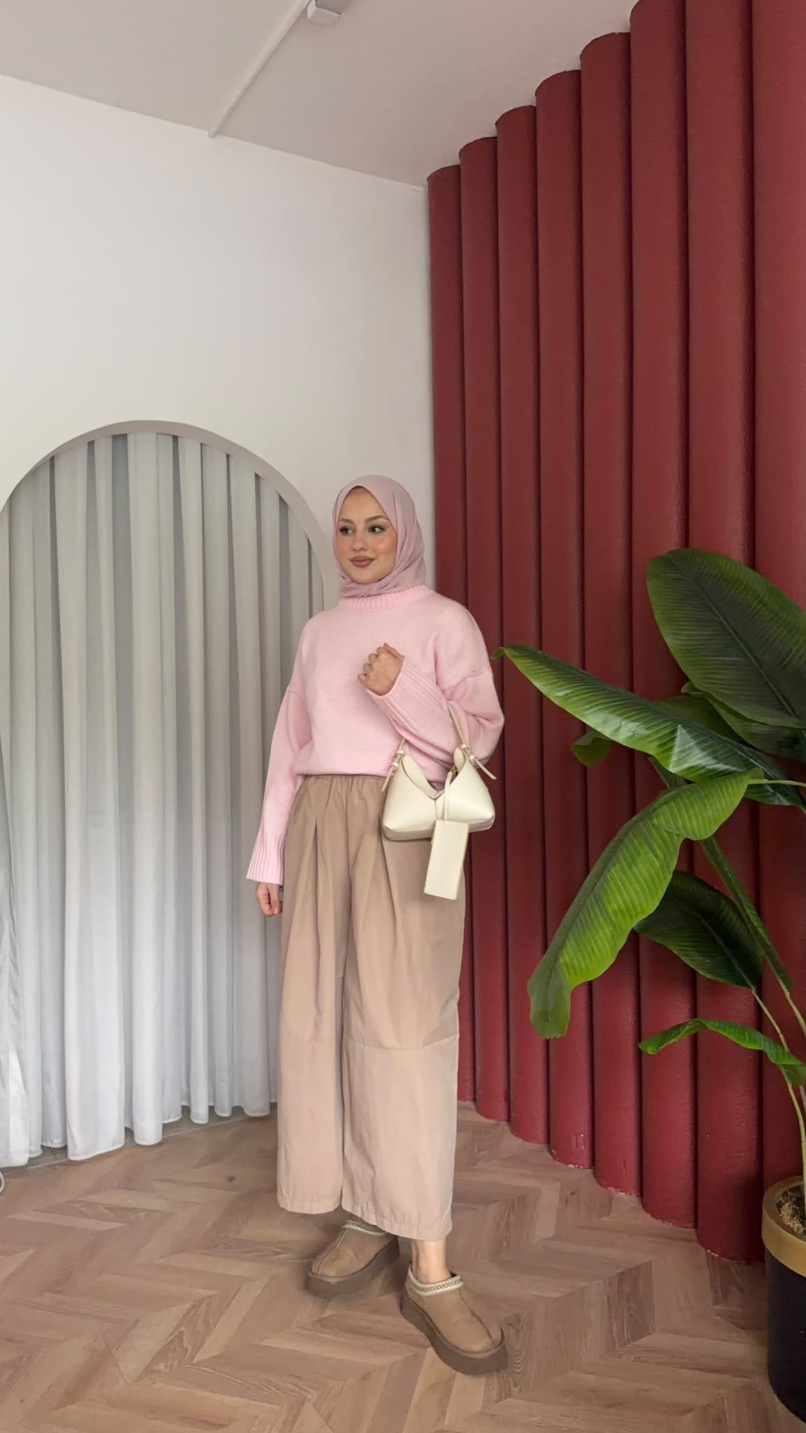MEYSADESIGN TRİKO KAZAK Riyal Yumoş Kazak Pembe