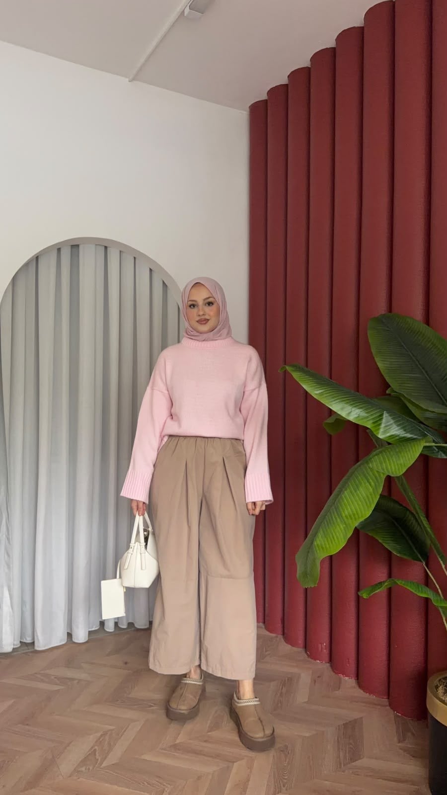 MEYSADESIGN TRİKO KAZAK Riyal Yumoş Kazak Pembe