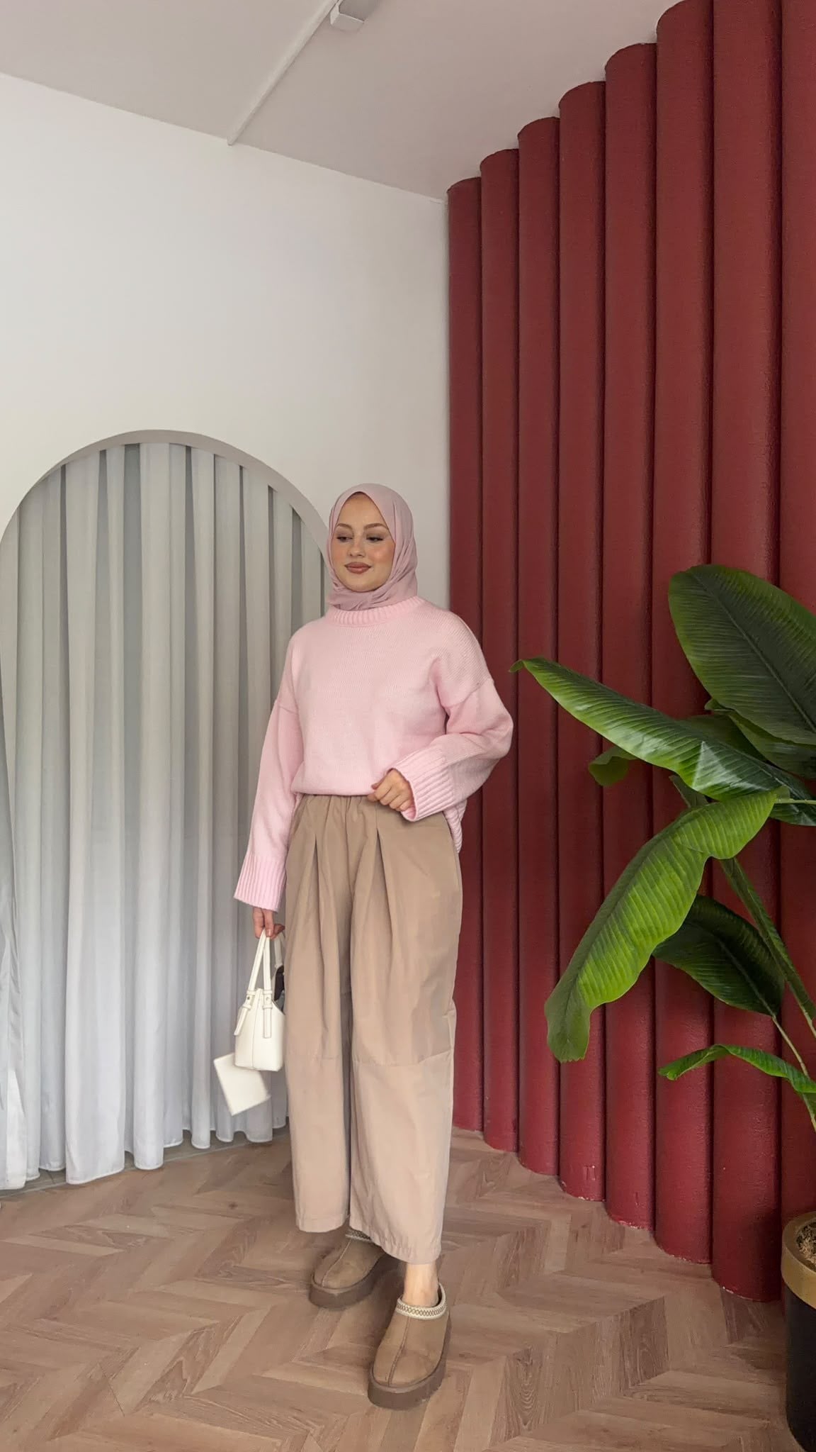 MEYSADESIGN TRİKO KAZAK Riyal Yumoş Kazak Pembe